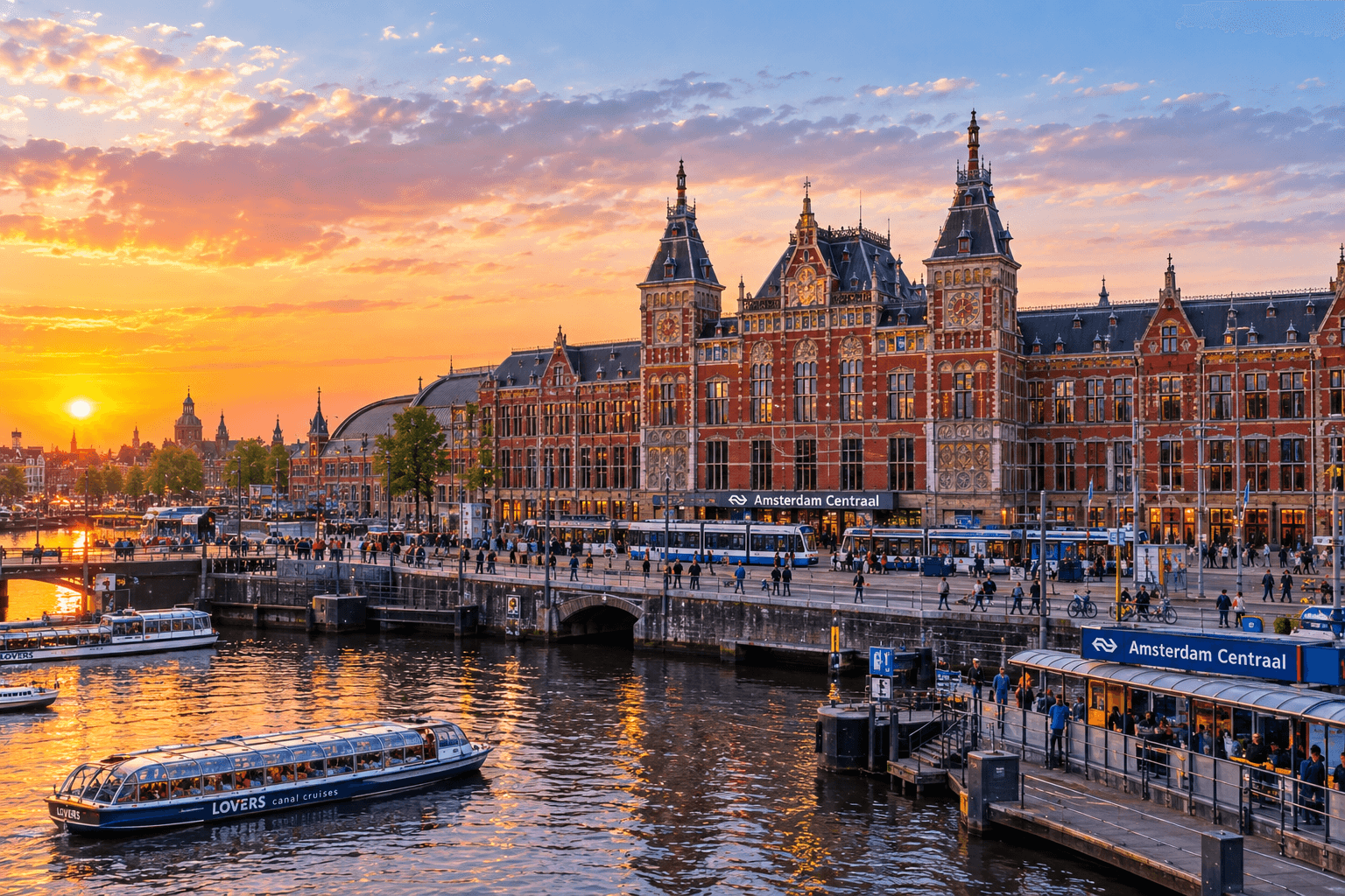 Amsterdam Centraal Station Area